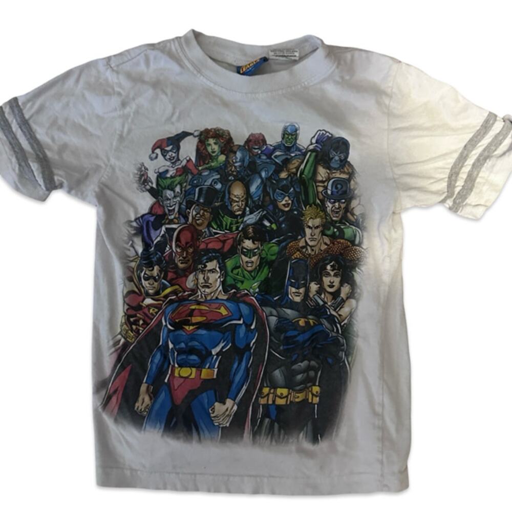 Justice League Boys Graphic T-Shirt Size L 7
